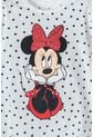 Camiseta Minnie Mouse Marfil Manga Larga Para Niña 2T A 5T 4T de Disney