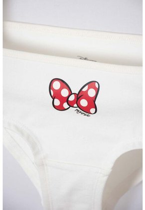 Pack X2 Panties De Minnie Mouse Multicolor Para Niña 12