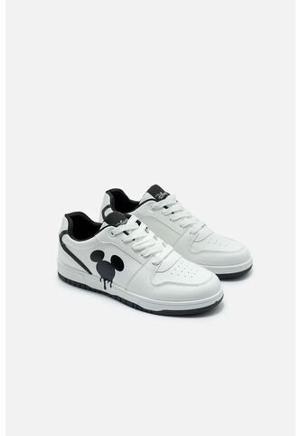 Tenis De Mickey Mouse Blancos Para Mujer 39 Disney