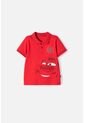 Camiseta Tipo Polo De Cars Rojo Para Niño 2T A 5T 5T de Disney