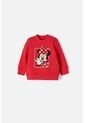 Buzo Minnie Mouse Cerrado Rojo Para Bebé Niña 6-9 de Disney