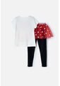 Conjunto De Minnie Mouse Multicolor De Pantalón Largo Para Niña 10 de Disney