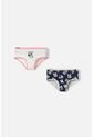 Panties De Minnie Mouse Multicolor En Dúo Para Niña 6 de Disney
