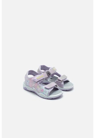 Sandalia Con Luces De Stitch Violeta Para Niña 24 Disney