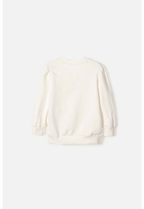 Buzo De Minnie Mouse Cerrado Marfil Para Niña 2T A 5T 2T