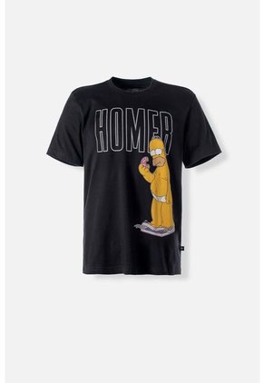 Camiseta De Los Simpsons Regular Fit Para Hombre XS