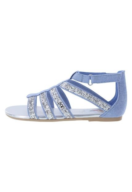 Sandalias Chamby Para Niñas Azul Disney 184899