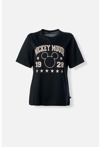 Camiseta De Mickey Mouse Regular Fit Para Mujer M Disney