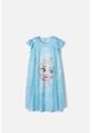 Pijama De Frozen Azul Manga Sisa Con Bolero Para Niña 4 de Disney
