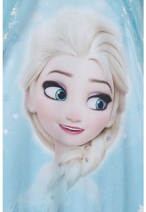 Pijama De Frozen Azul Manga Sisa Con Bolero Para Niña 4