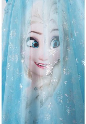 Pijama De Frozen Azul Manga Sisa Con Bolero Para Niña 4