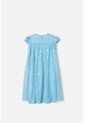 Pijama De Frozen Azul Manga Sisa Con Bolero Para Niña 4 de Disney