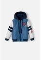 Chaqueta De Mickey Mouse Con Capucha Azul Y Marfil  Unisex 4T de Disney