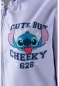 Chaqueta De Stitch Lila Con Cierre Para Mujer S de Disney