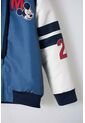 Chaqueta De Mickey Mouse Con Capucha Azul Y Marfil  Unisex 4T de Disney