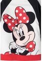 Chaqueta De Minnie Mouse Con Cierre Blanco Y Rojo Para Niña 8 de Disney