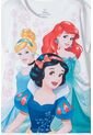 Camiseta De Princesas Disney Blanca Manga Corta Para Niña 4 de Disney