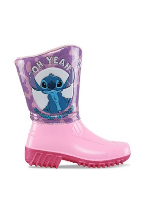Botas Lluvia Yanel Stitch Rosa-Fucsia Para Niña Disney