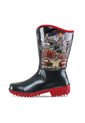 Botas Lluvia Sherman Cars Negro-Rojo Para Niño Disney de Disney