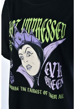 Camiseta Villanas Disney Regular Fit Para Mujer XS