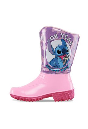Botas Lluvia Yanel Stitch Rosa-Fucsia Para Niña Disney