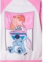 Chaqueta De Stitch Y Capybara Con Cierre Multicolor Para Niña 12 de Disney