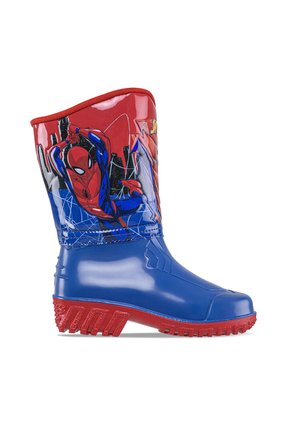 Botas Lluvia Spiderman Parker Azul-Rojo Disney Para Niño