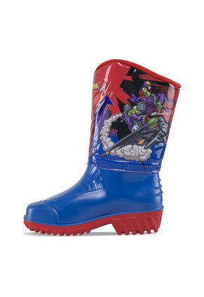 Botas Lluvia Spiderman Parker Azul-Rojo Disney Para Niño