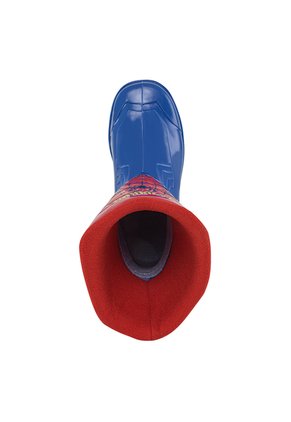 Botas Lluvia Spiderman Parker Azul-Rojo Disney Para Niño
