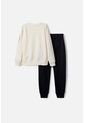 Conjunto De Toy Story Con Jogger Marfil Y Negro Para Niño 12 de Disney