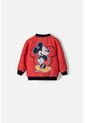 Chaqueta Mickey Mouse Con Cierre Rojo Y Azul Para Bebé Niño 9-12 de Disney