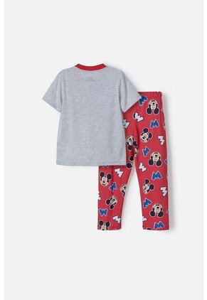 Pijama De Mickey Mouse Con Pantalón Largo Multicolor Para Niño 2T A 5T 2T