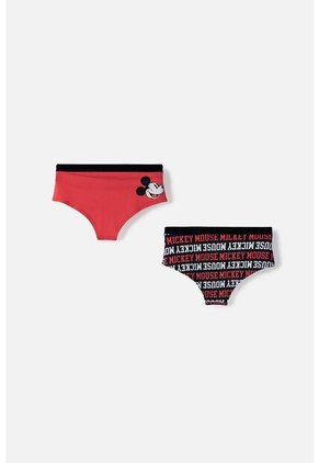 Pack X2 Panties De Mickey Mouse Para Mujer L