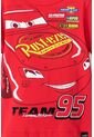 Camiseta De Cars Manga Corta Rojo Para Niño 2T A 5T 2T de Disney