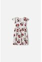 Vestido De Minnie Mouse Marfil Para Niña 2T A 5T 5T de Disney
