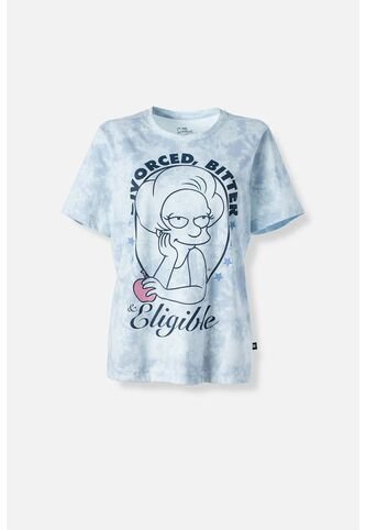 Camiseta De Los Simpsons Regular Fit Para Mujer M Disney