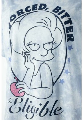 Camiseta De Los Simpsons Regular Fit Para Mujer M
