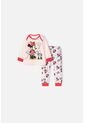 Pijama De Minnie Mouse Estampado Rosado Para Bebé Niña 9-12 de Disney