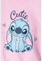 Conjunto De Stitch Rosado Y Azul Estampado Para Bebé Niña 6-9 de Disney