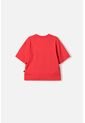 Camiseta De Minnie Mouse Manga Corta Rojo Para Niña 6 de Disney