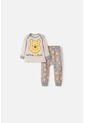 Pijama De Winnie The Pooh Multicolor Para Bebé Niño 6-9 de Disney