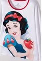 Pijama De Blancanieves Blanca Y Azul De Camiseta Manga Larga Para Niña 6 de Disney