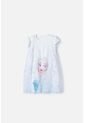Pijama De Frozen Tipo Batola Con Tull Blanco Para Niña 4 de Disney