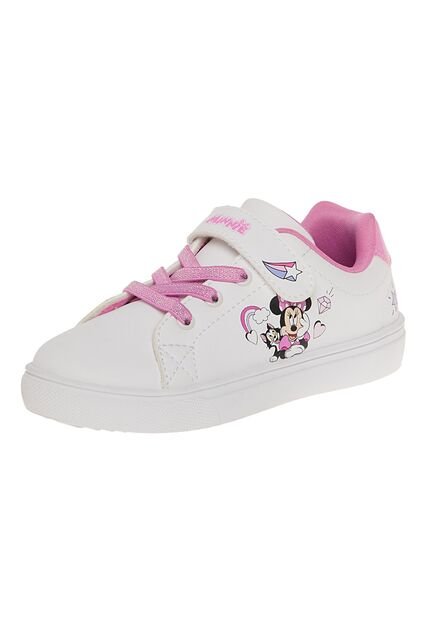 Zapatos Casuales Con Diseño De Minnie Para Niña Pequeña Blanco Disney 210207