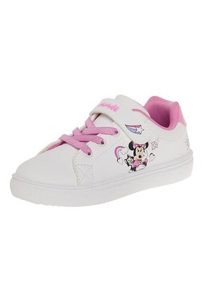 Zapatos Casuales Con Diseño De Minnie Para Niña Pequeña Blanco Disney 210207