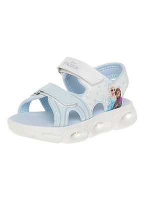 Sandalias Planas Para Niña Pequeña Blanco Disney 210237