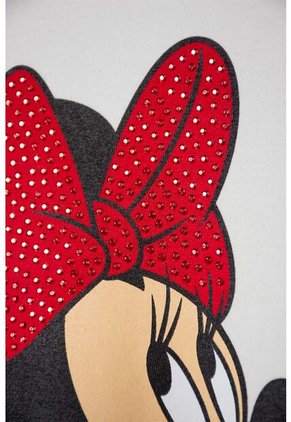 Vestido De Minnie Mouse Con Tull Marfil Para Niña 12