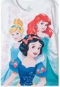 Camiseta De Princesas Disney Blanca Manga Corta Para Niña 4 de Disney