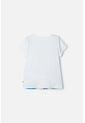 Camiseta De Princesas Disney Blanca Manga Corta Para Niña 4 de Disney