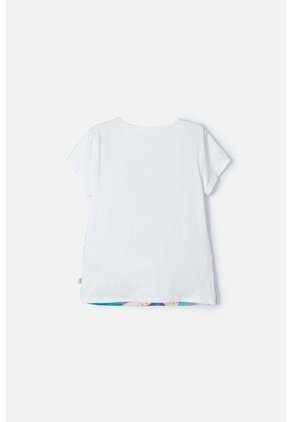 Camiseta De Princesas Disney Blanca Manga Corta Para Niña 4